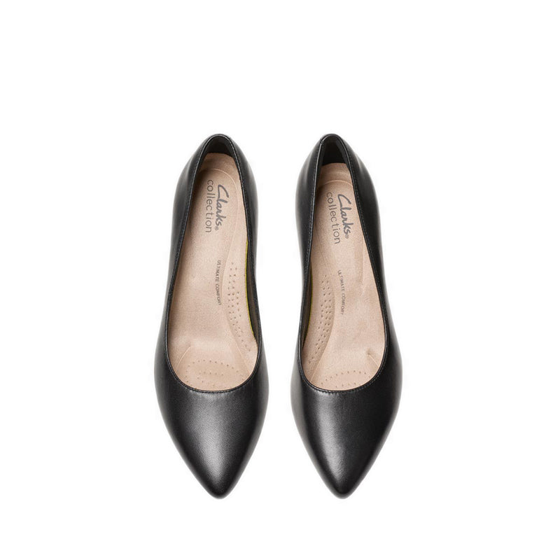 Kepley Vine Black Leather