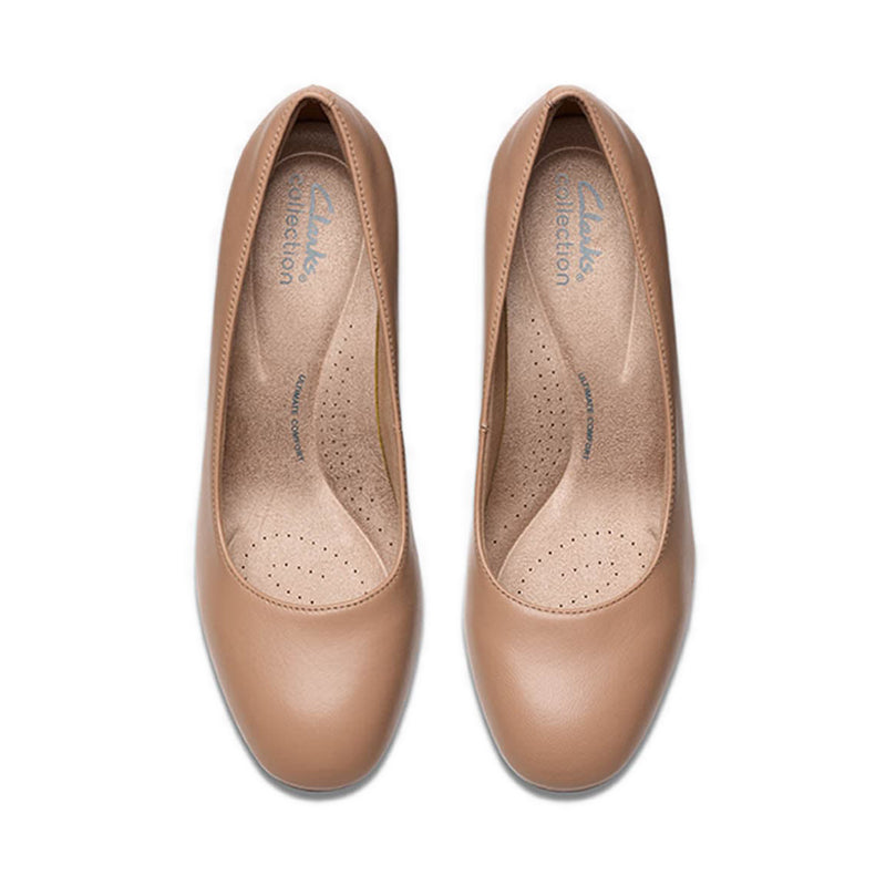 Olivette Pearl Beige Leather