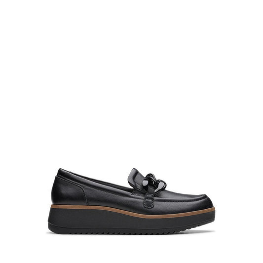 Clarks Zylah May Black Leather