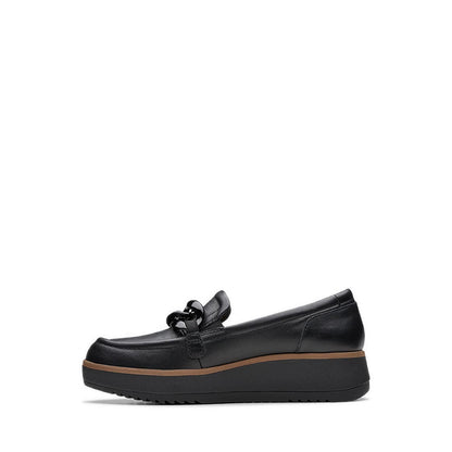 Clarks Zylah May Black Leather