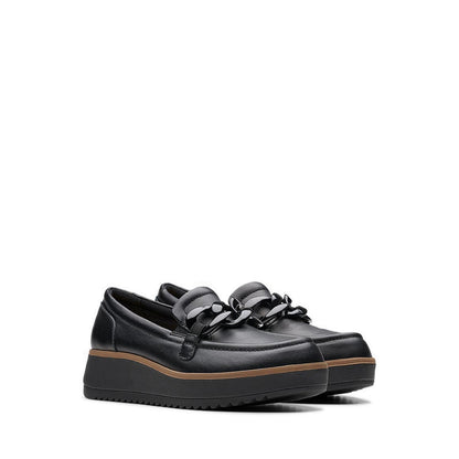 Clarks Zylah May Black Leather