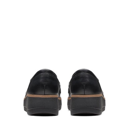 Clarks Zylah May Black Leather