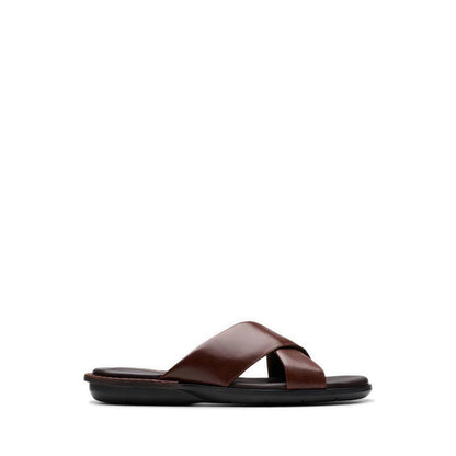 Penryn Mule Dark Brown Lea