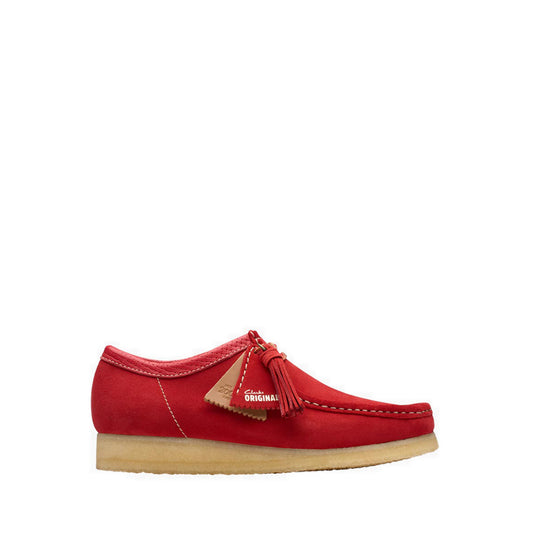 Wallabee Red Suede
