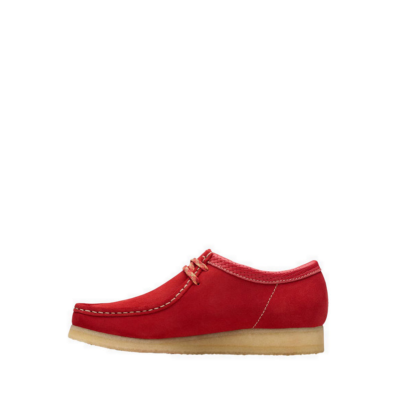 Wallabee Red Suede