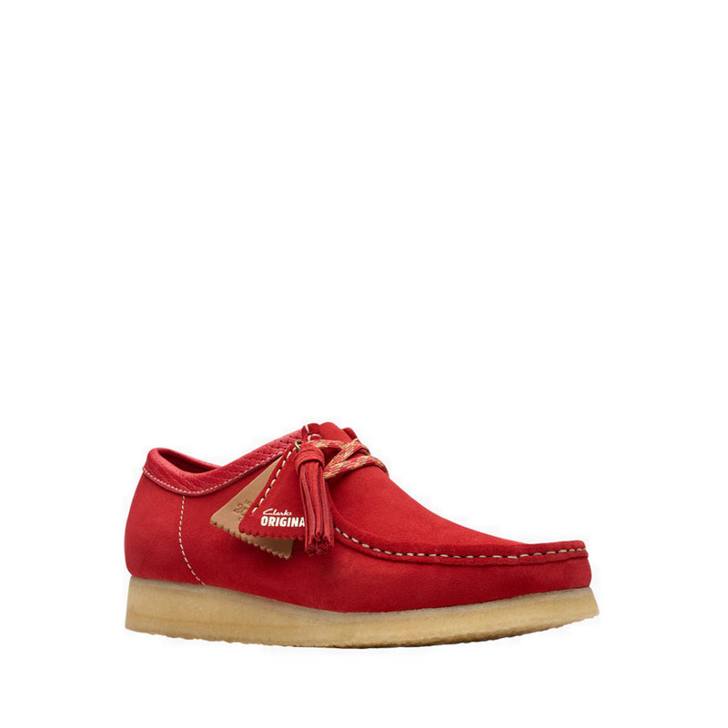 Wallabee Red Suede