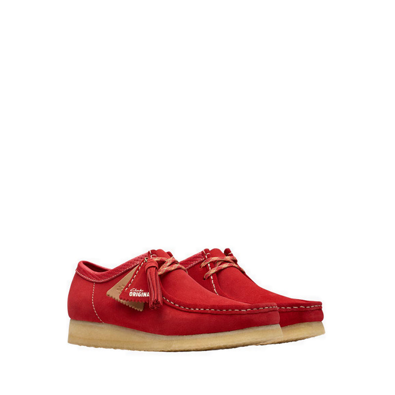 Wallabee Red Suede