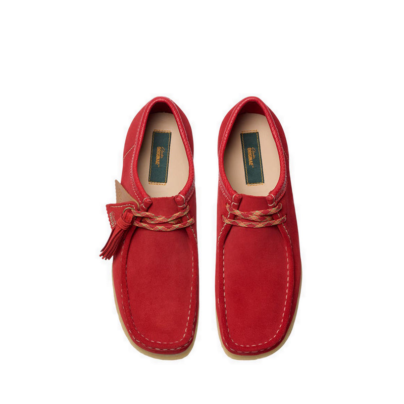 Wallabee Red Suede