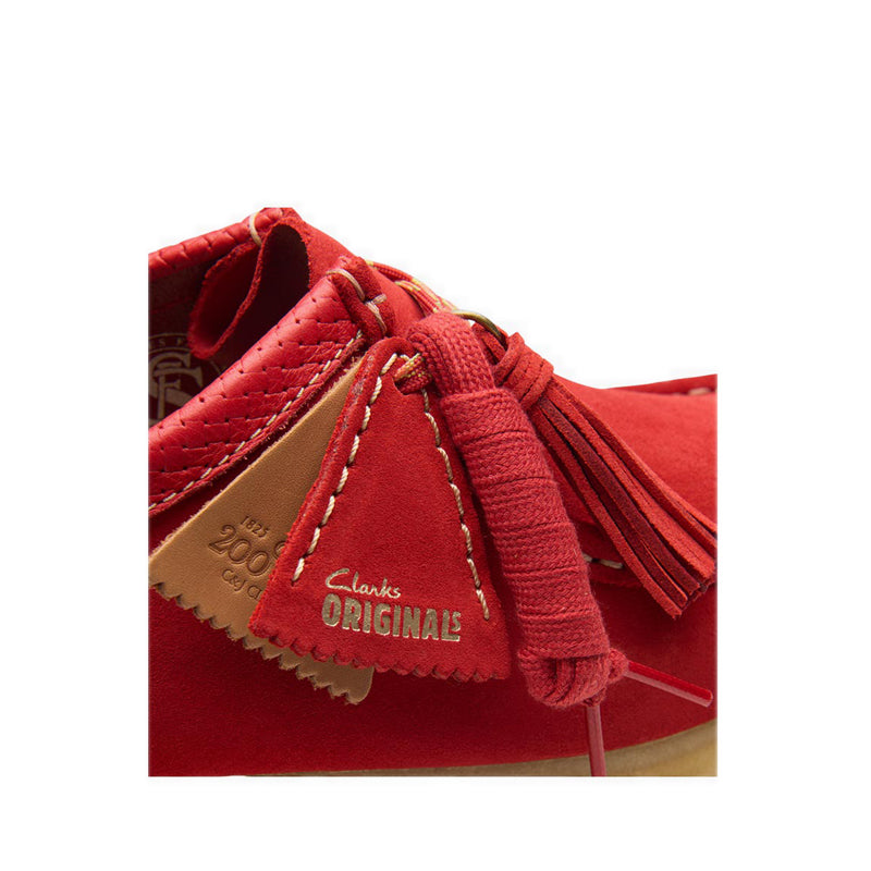 Wallabee Red Suede
