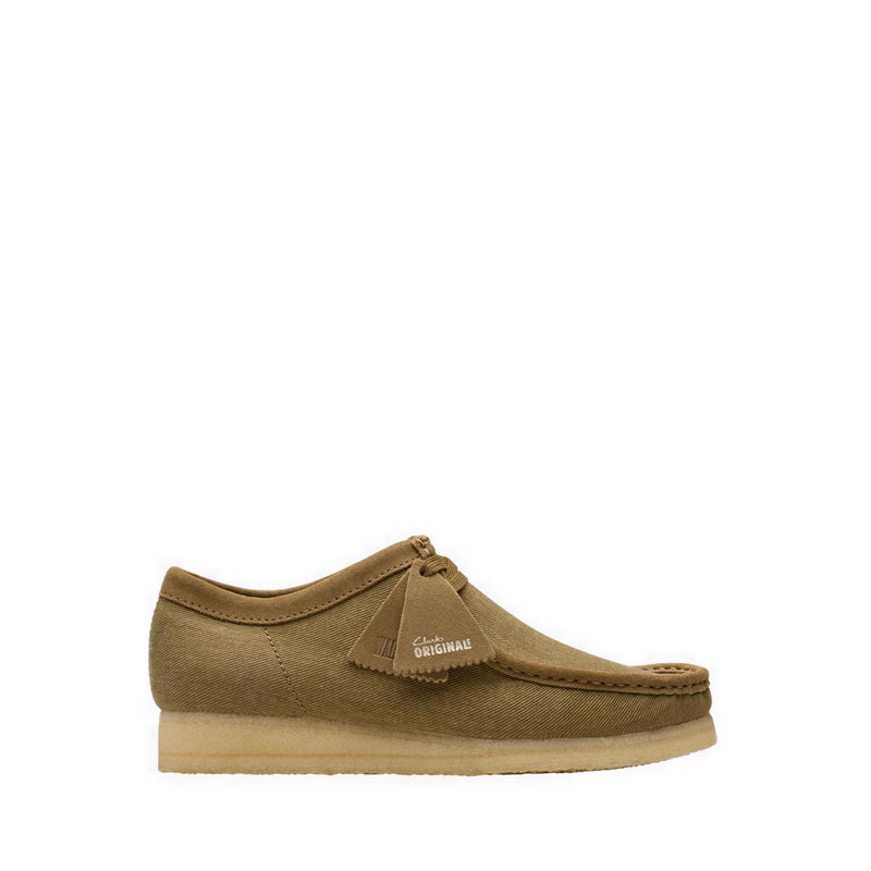 Wallabee Olive Canvas