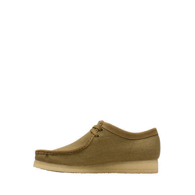 Wallabee Olive Canvas