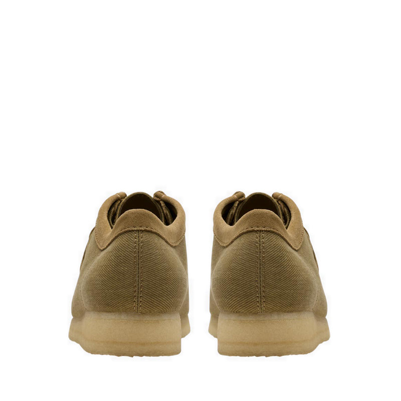 Wallabee Olive Canvas