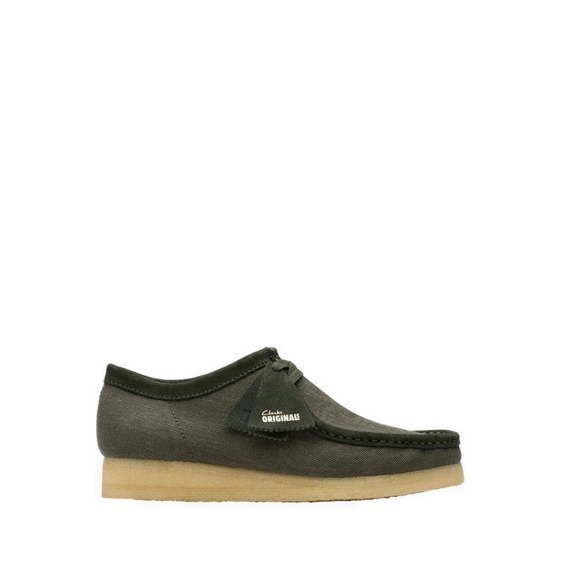Wallabee ForestGrn Canvas