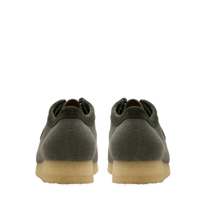 Wallabee ForestGrn Canvas