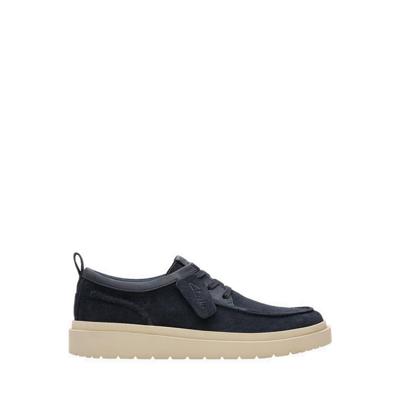 Polden Moc Navy Suede