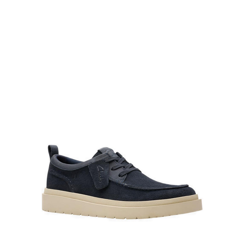 Polden Moc Navy Suede