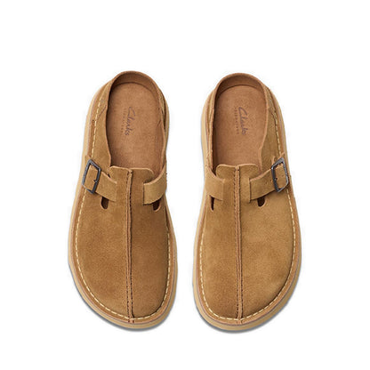 Solsbury Mule Cola Suede