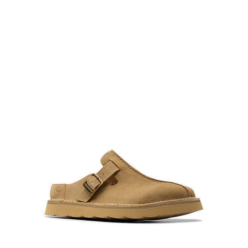Solsbury Mule Dark Sand Suede
