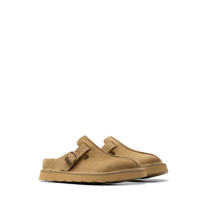 Solsbury Mule Dark Sand Suede