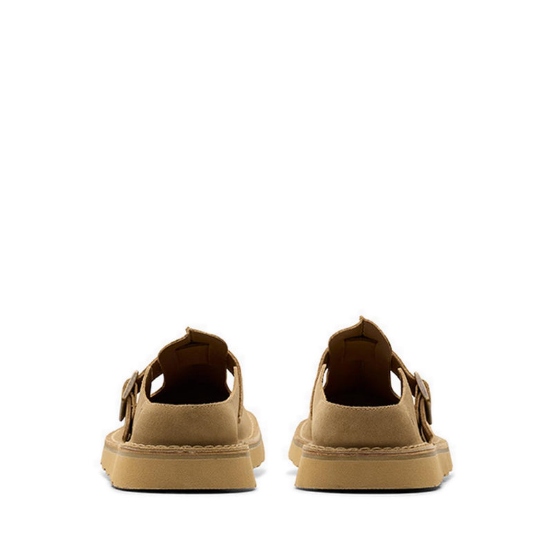 Solsbury Mule Dark Sand Suede