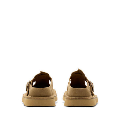 Solsbury Mule Dark Sand Suede