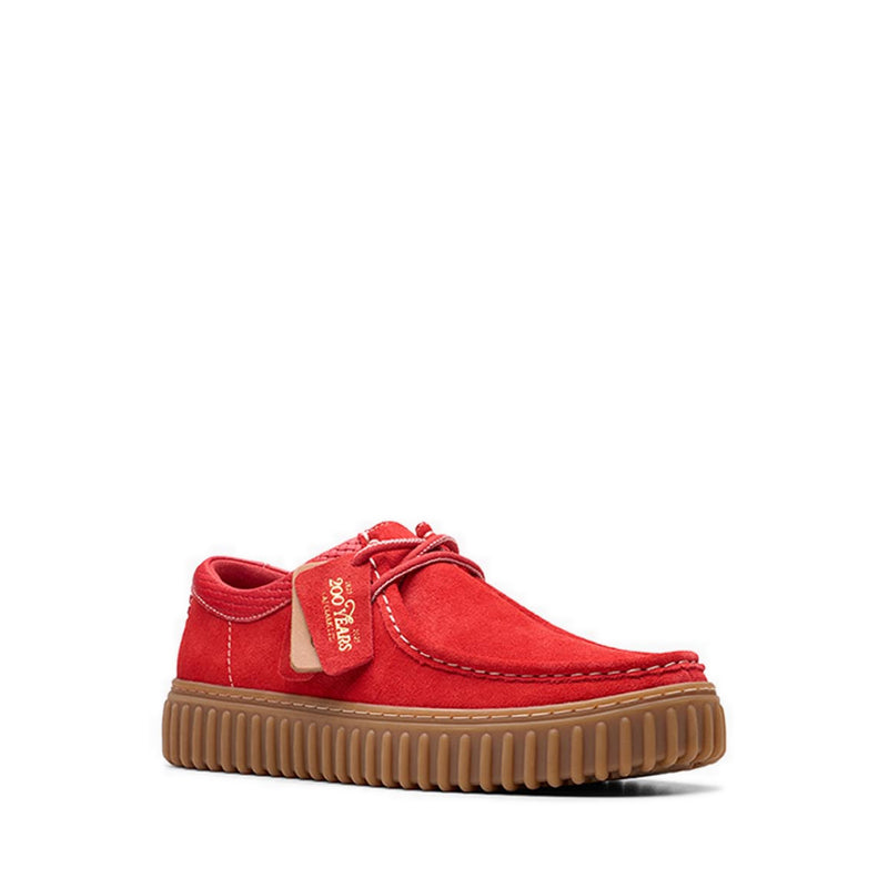 Torhill Lo Red Suede