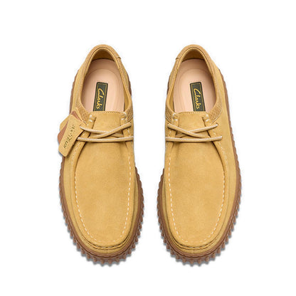 Torhill Lo Golden Tan Suede
