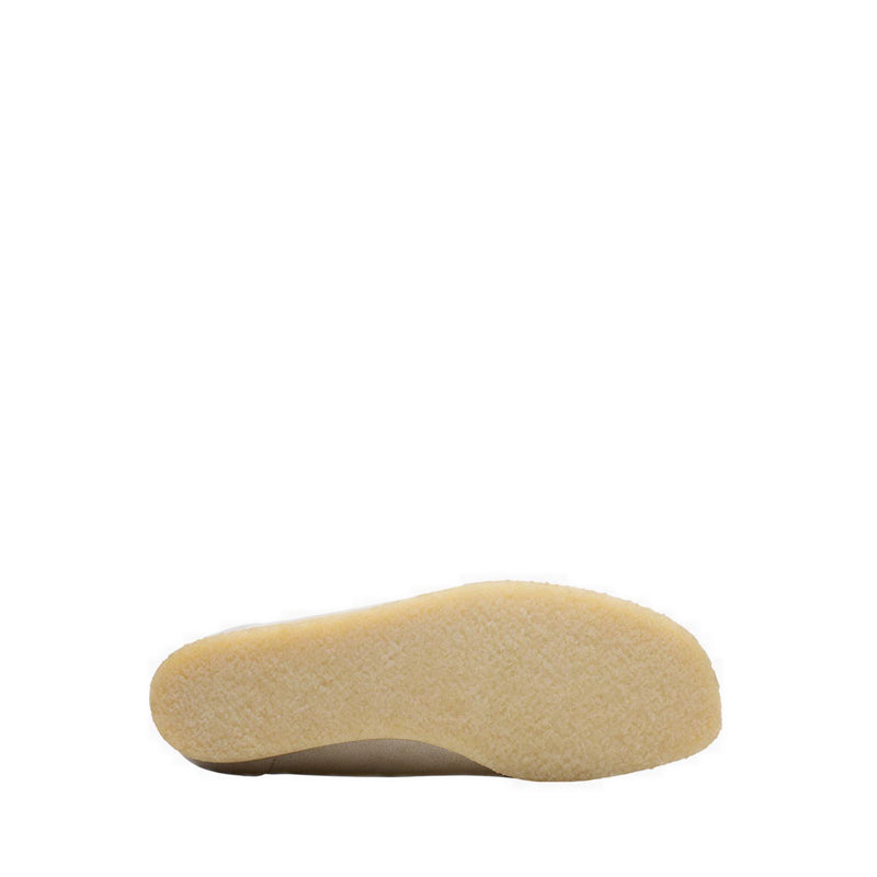 Wallabee. White Leather