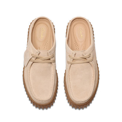 Torhill Mule Ecru Suede