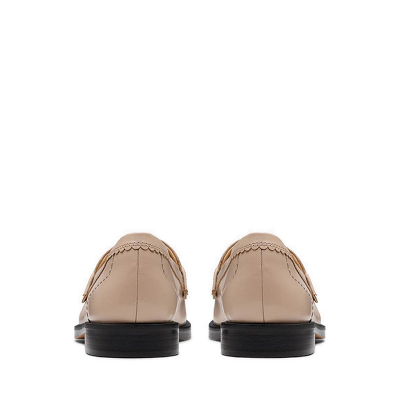 Clarks Straven Edge Sand Leather