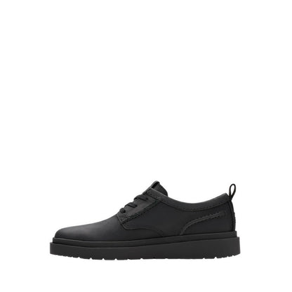 Clarks Polden Lace Black Leather
