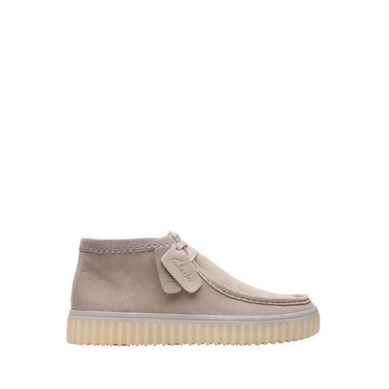 Torhill Hi Light Grey Suede