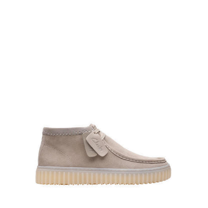 Torhill Hi Light Grey Suede