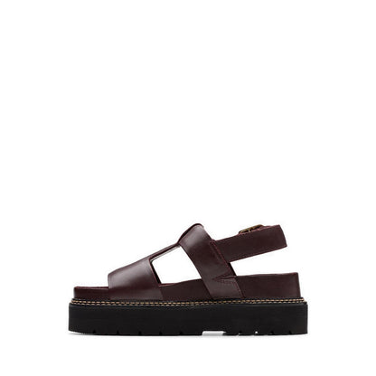Orianna Sky Wine Leather
