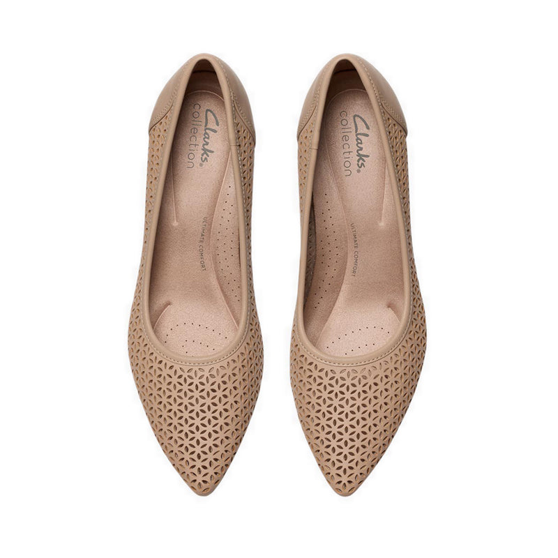 Kepley Sky Beige Leather