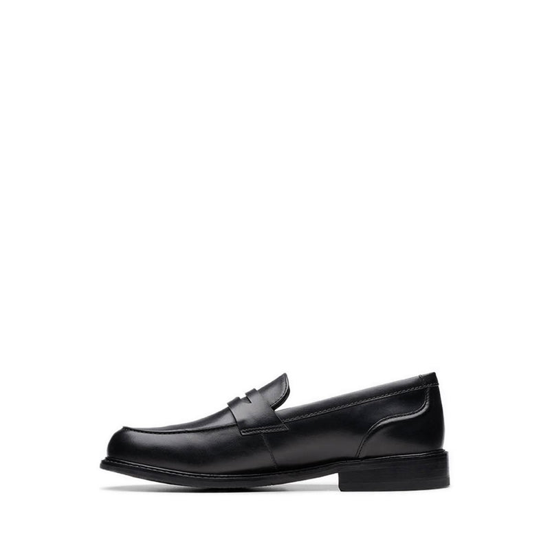 Clarks CraftArlo Lo Black Leather