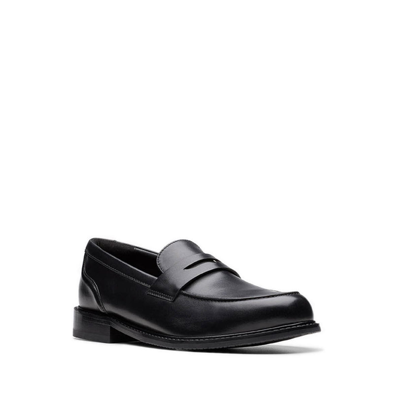 Clarks CraftArlo Lo Black Leather