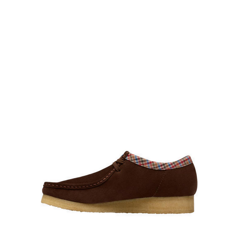 Clarks Wallabee Chocolate Combi