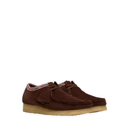Clarks Wallabee Chocolate Combi