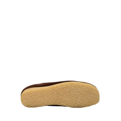 Clarks Wallabee Chocolate Combi