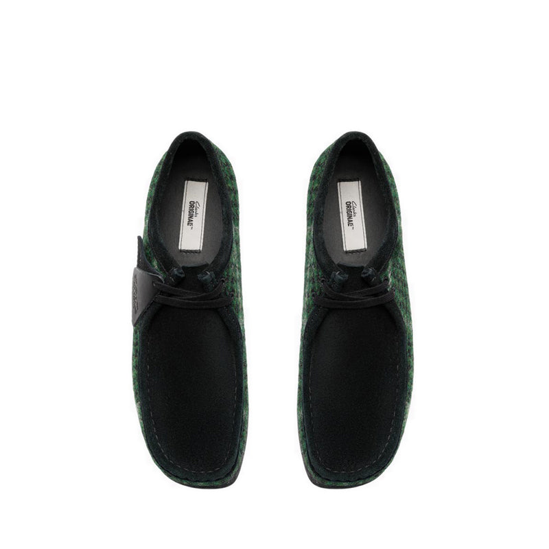 Wallabee Green Tweed Comb