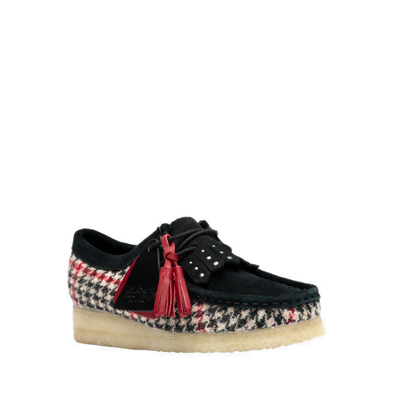 Wallabee. Black TweedCombi