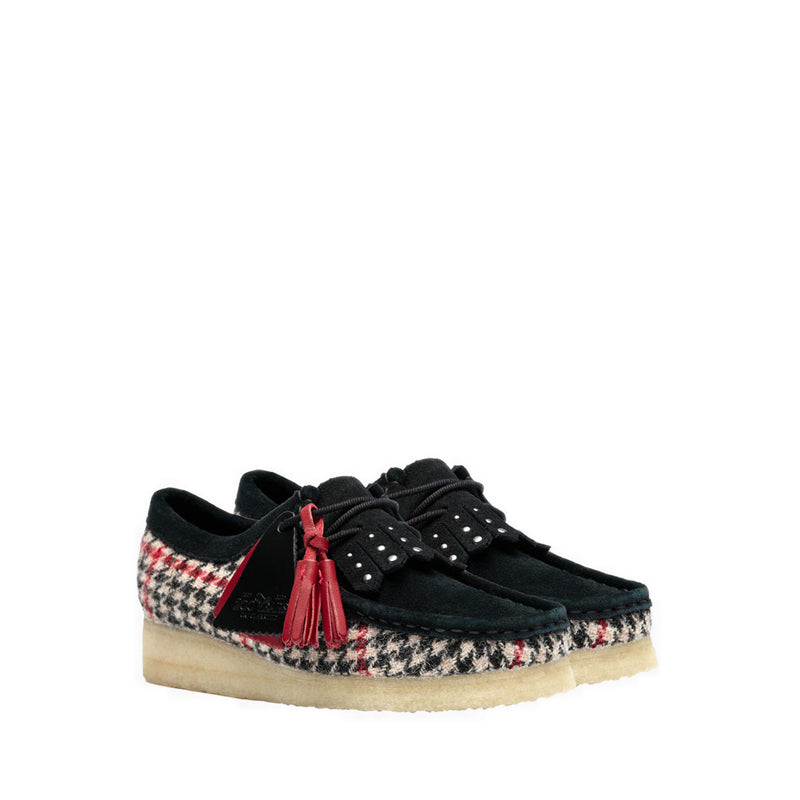 Wallabee. Black TweedCombi
