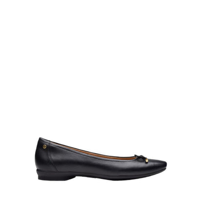 Candra Light Black Leather