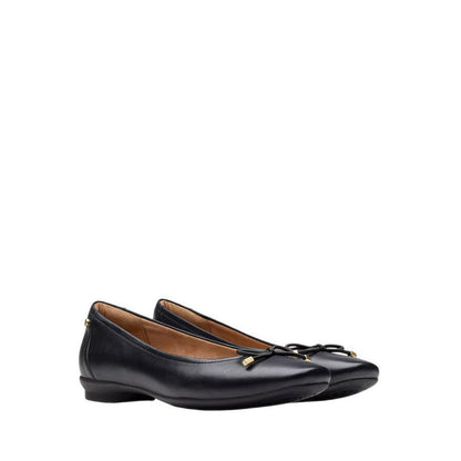 Candra Light Black Leather