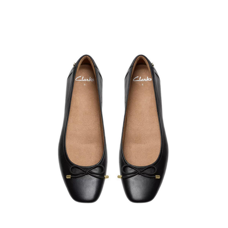 Candra Light Black Leather