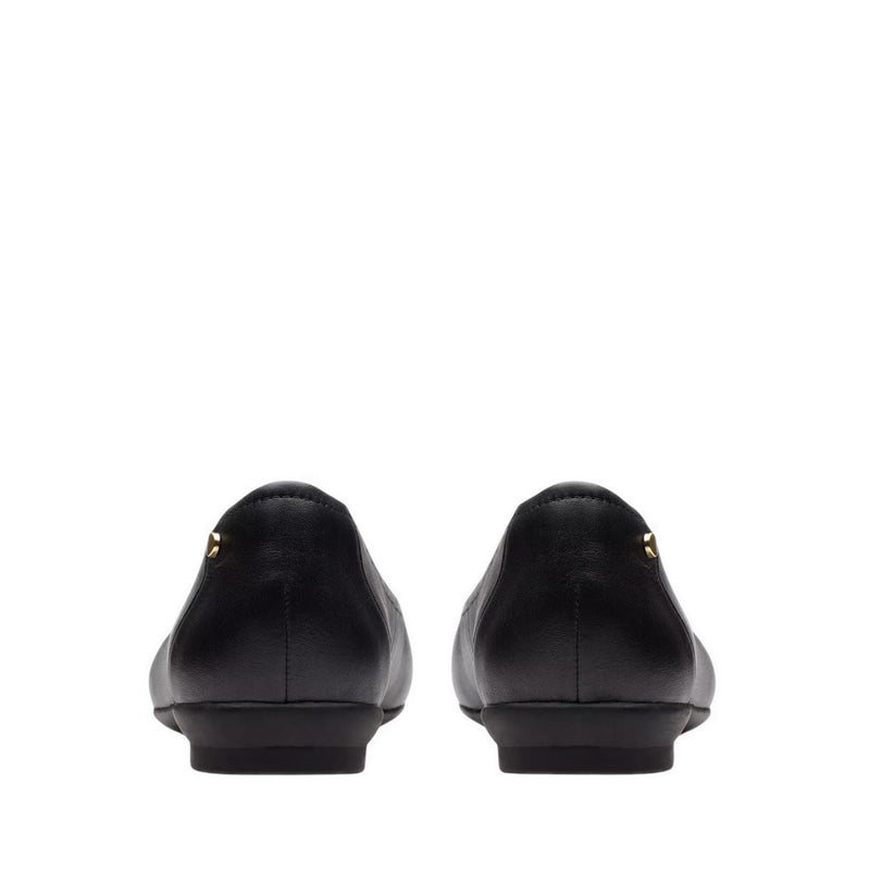 Candra Light Black Leather