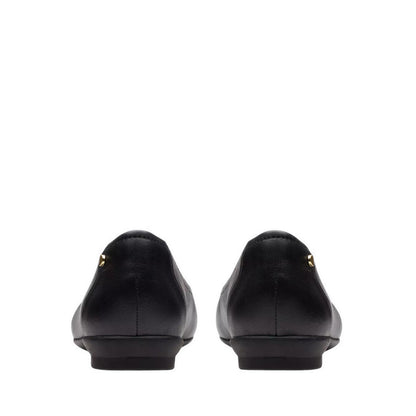Candra Light Black Leather