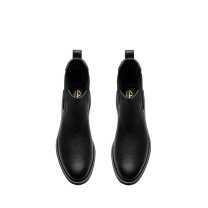 Nella Top Black Leather