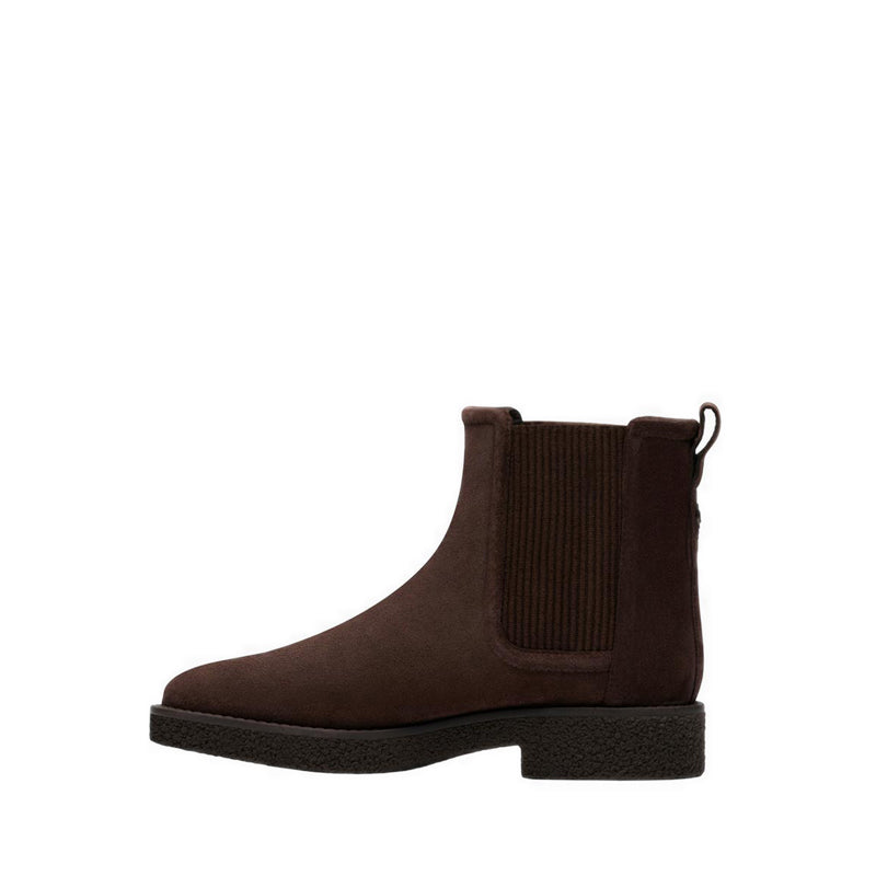 Nella Top Dark Brown Suede
